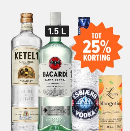 Actieknallers met korting tot 25%